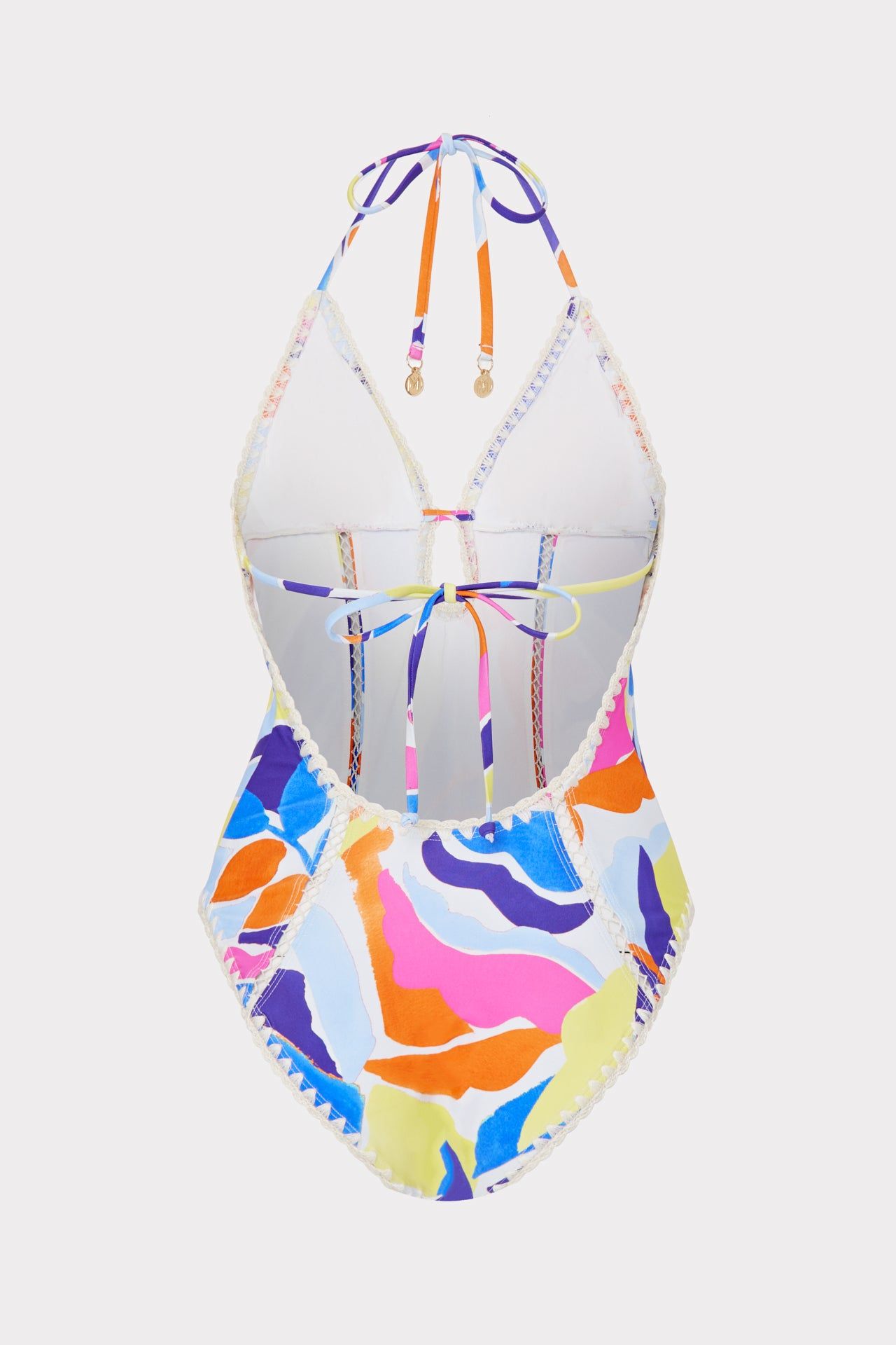 Painted Bloom Cut Out One Piece sold by Milly product image thumbnail 4