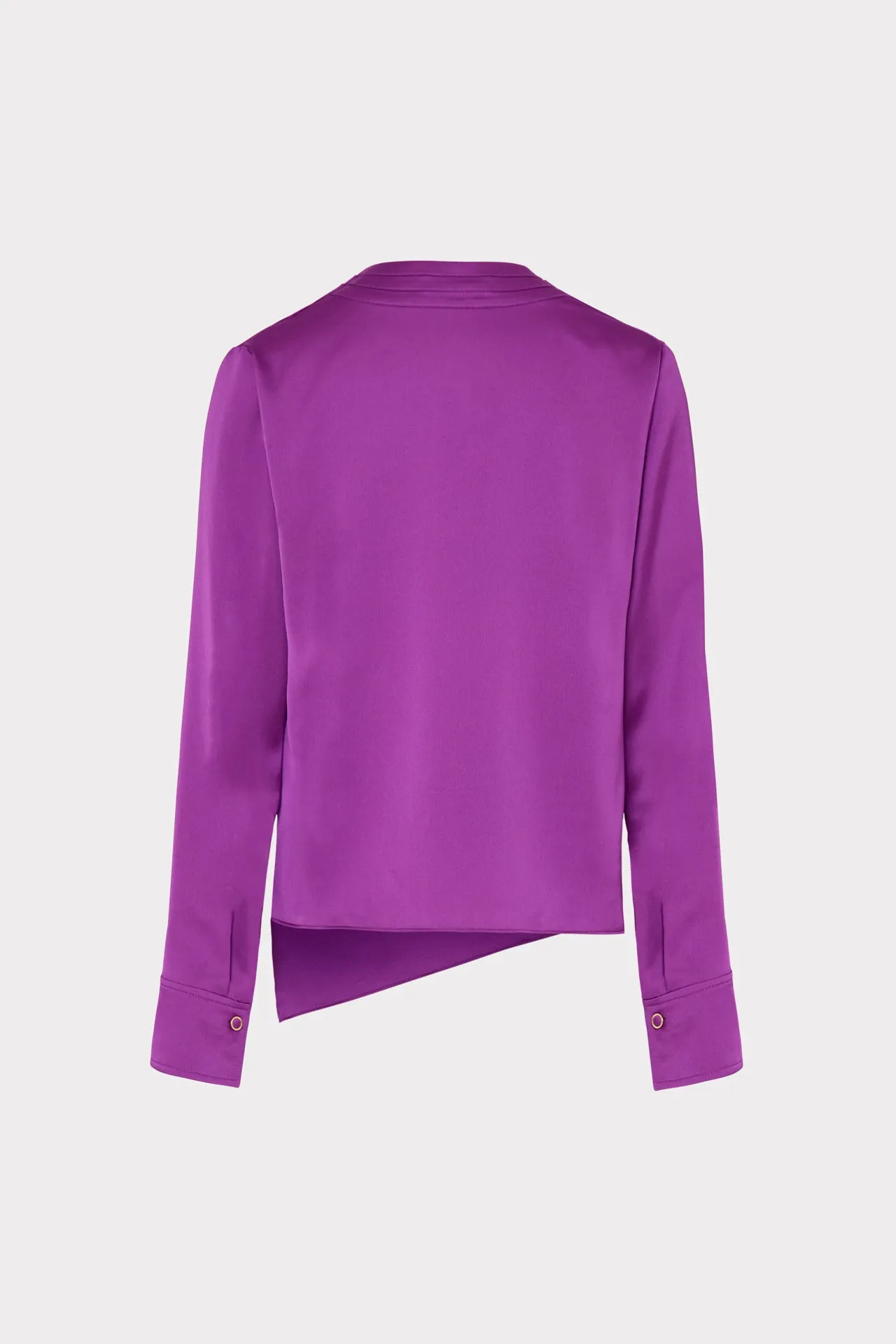 Nancy Satin Cowl Top sold by Milly product image thumbnail 4