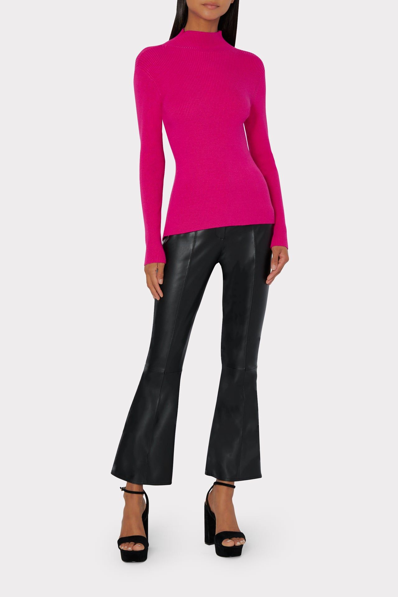 Reversible Cross Body Long Sleeve Sweater sold by Milly product image thumbnail 2