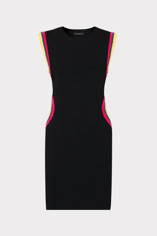 Crochet Cut Out Mini Dress sold by Milly