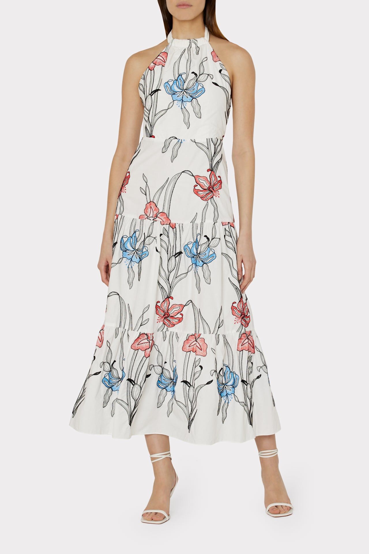 Hayden Floral Embroidered Dress sold by Milly product image thumbnail 2