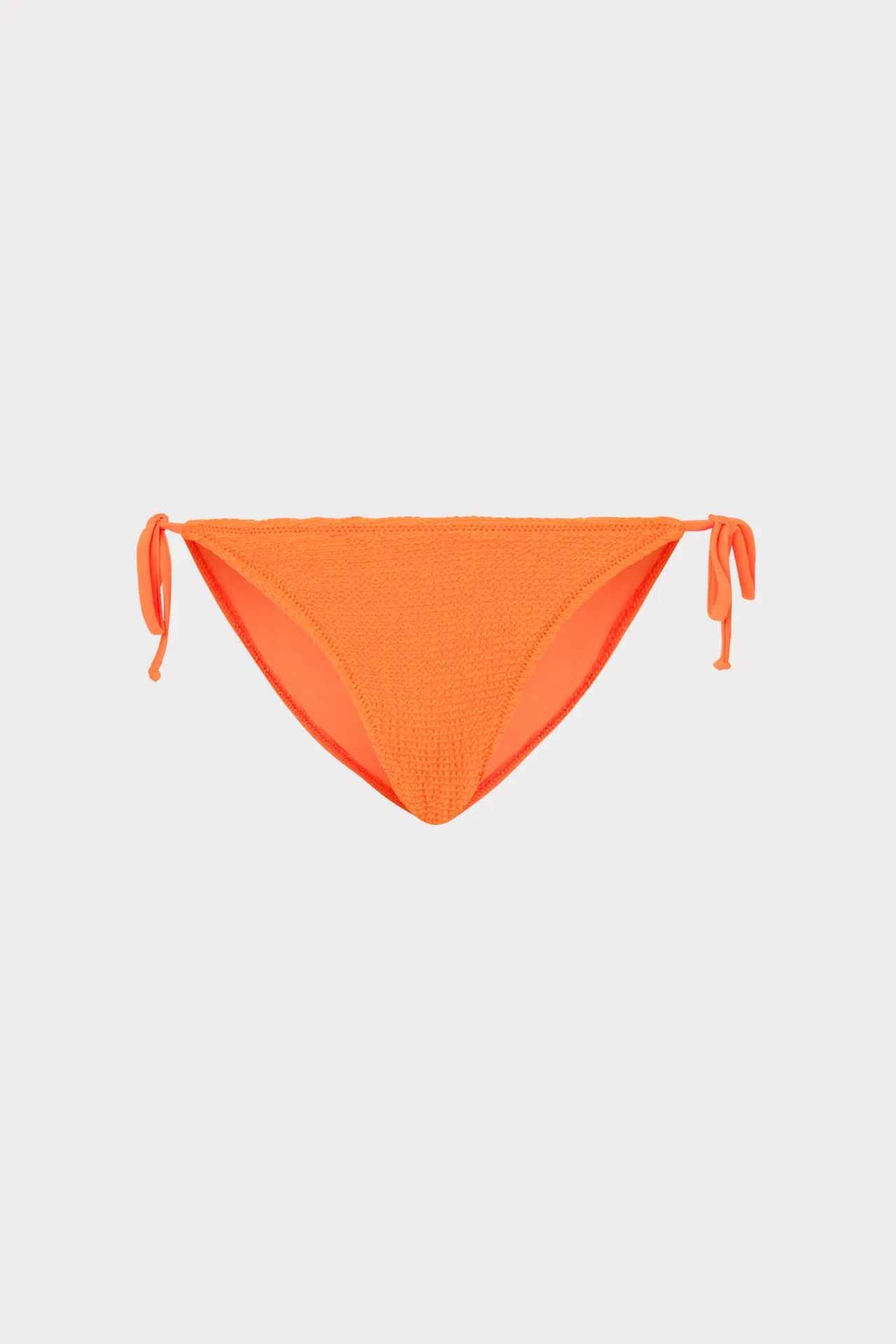 Lori Textured Side Tie Bikini Bottom sold by Milly