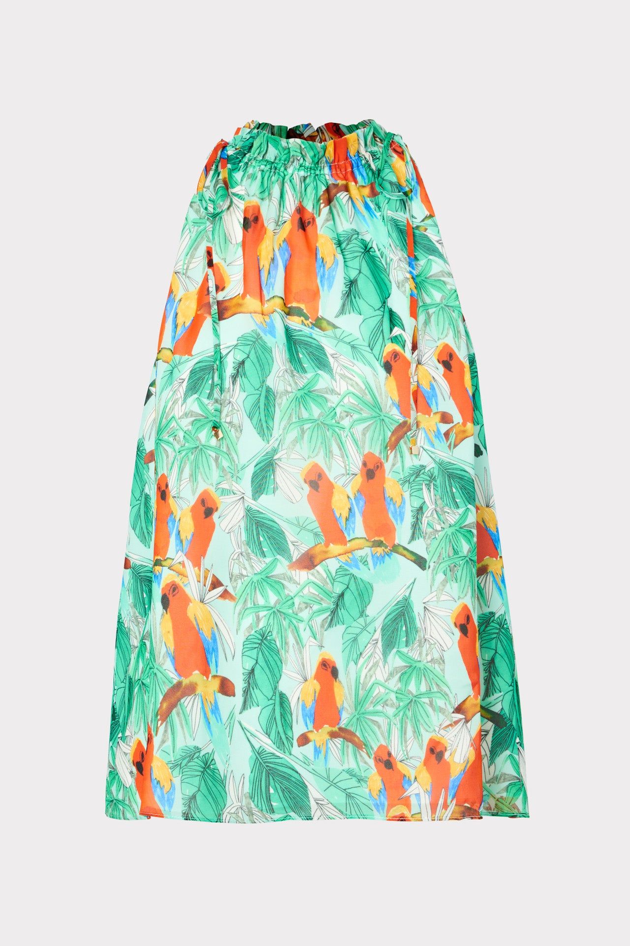 Eris Parrot Print Top sold by Milly