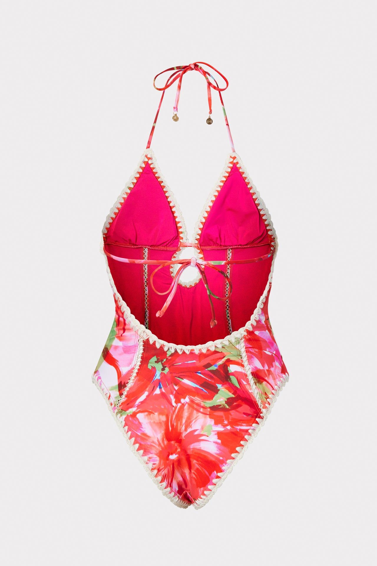 Brushstroke Floral Cutout One Piece sold by Milly product image thumbnail 4