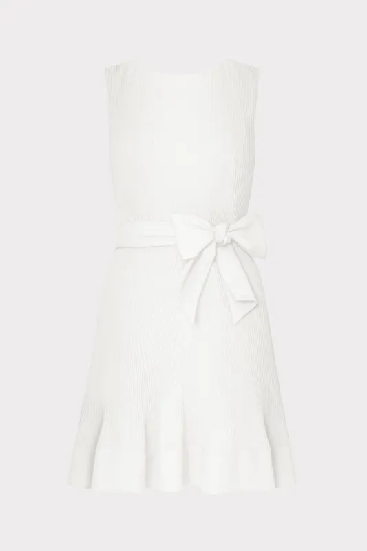 Carreen Pleated Mini Dress sold by Milly