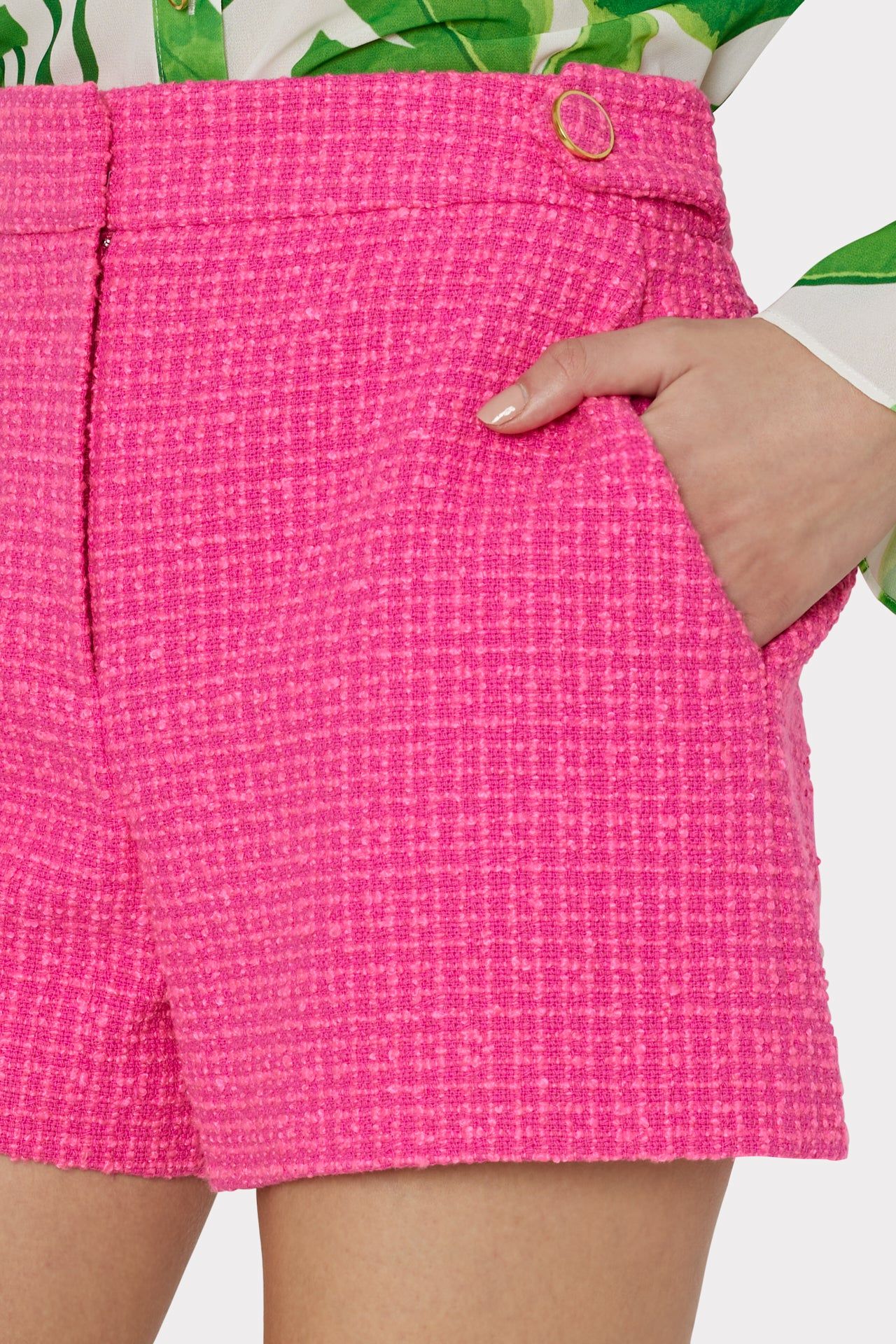 Aria Boucle Shorts sold by Milly product image thumbnail 3