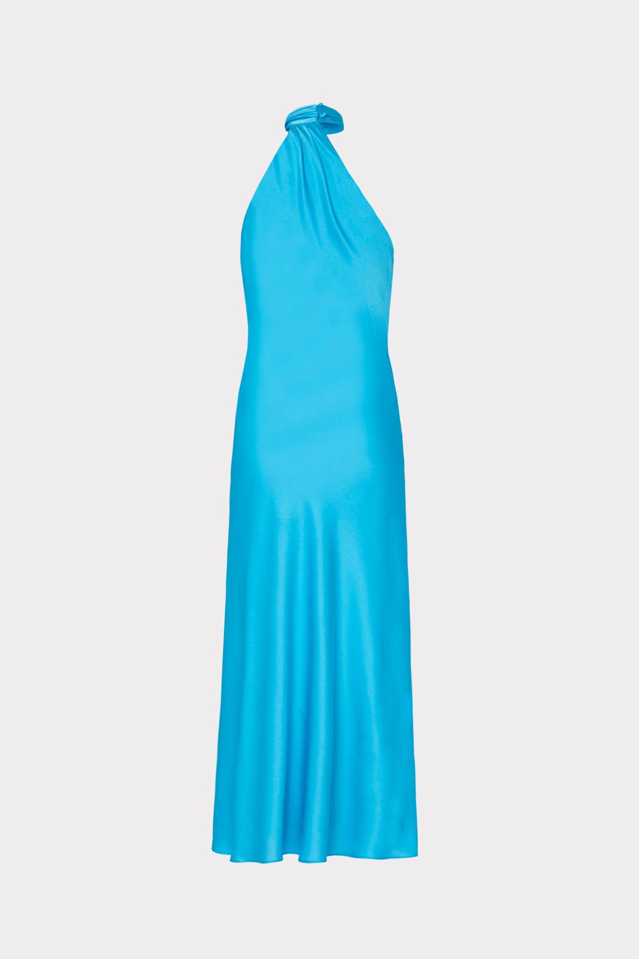 Odessa Satin Halter Dress sold by Milly product image thumbnail 4