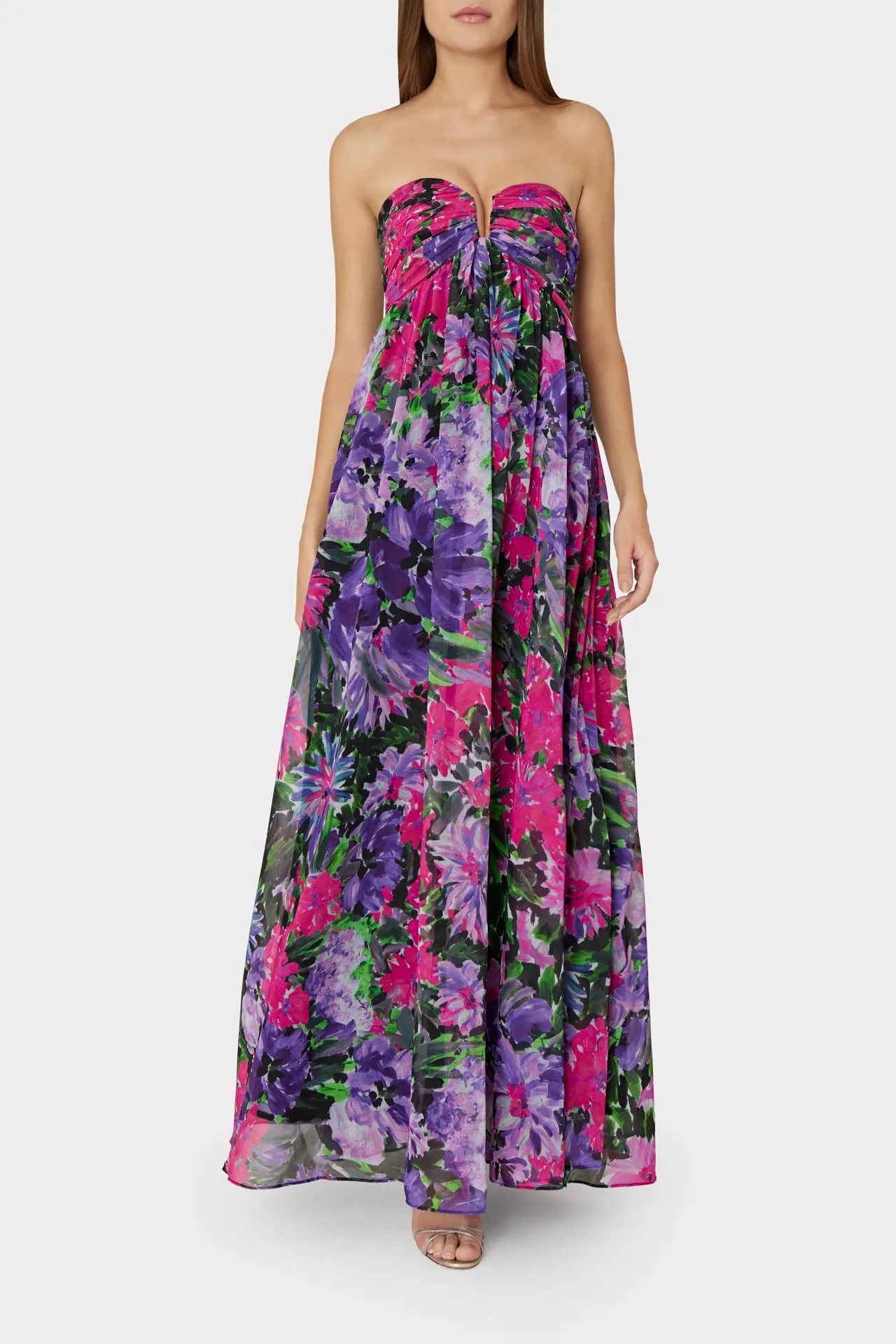 River Garden Floral Dress sold by Milly product image thumbnail 2