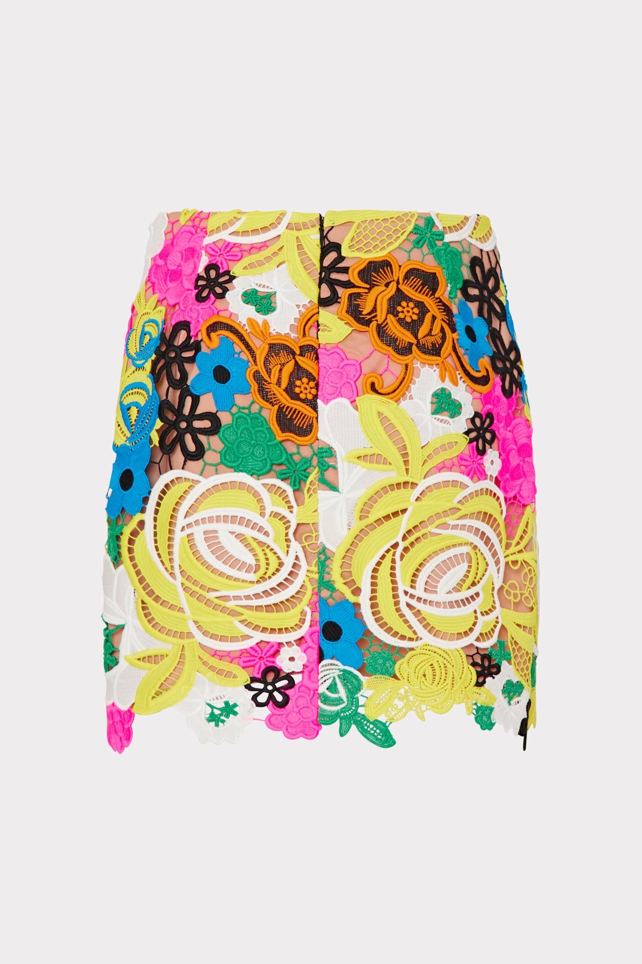 Multi Color Lace Skirt sold by Milly product image thumbnail 4