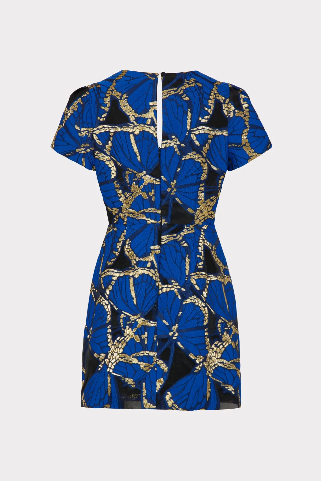 Rowen Butterfly Jacquard Dress sold by Milly product image thumbnail 4