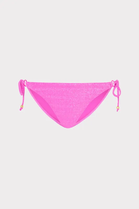 Metallic Ring Bikini Bottom sold by Milly