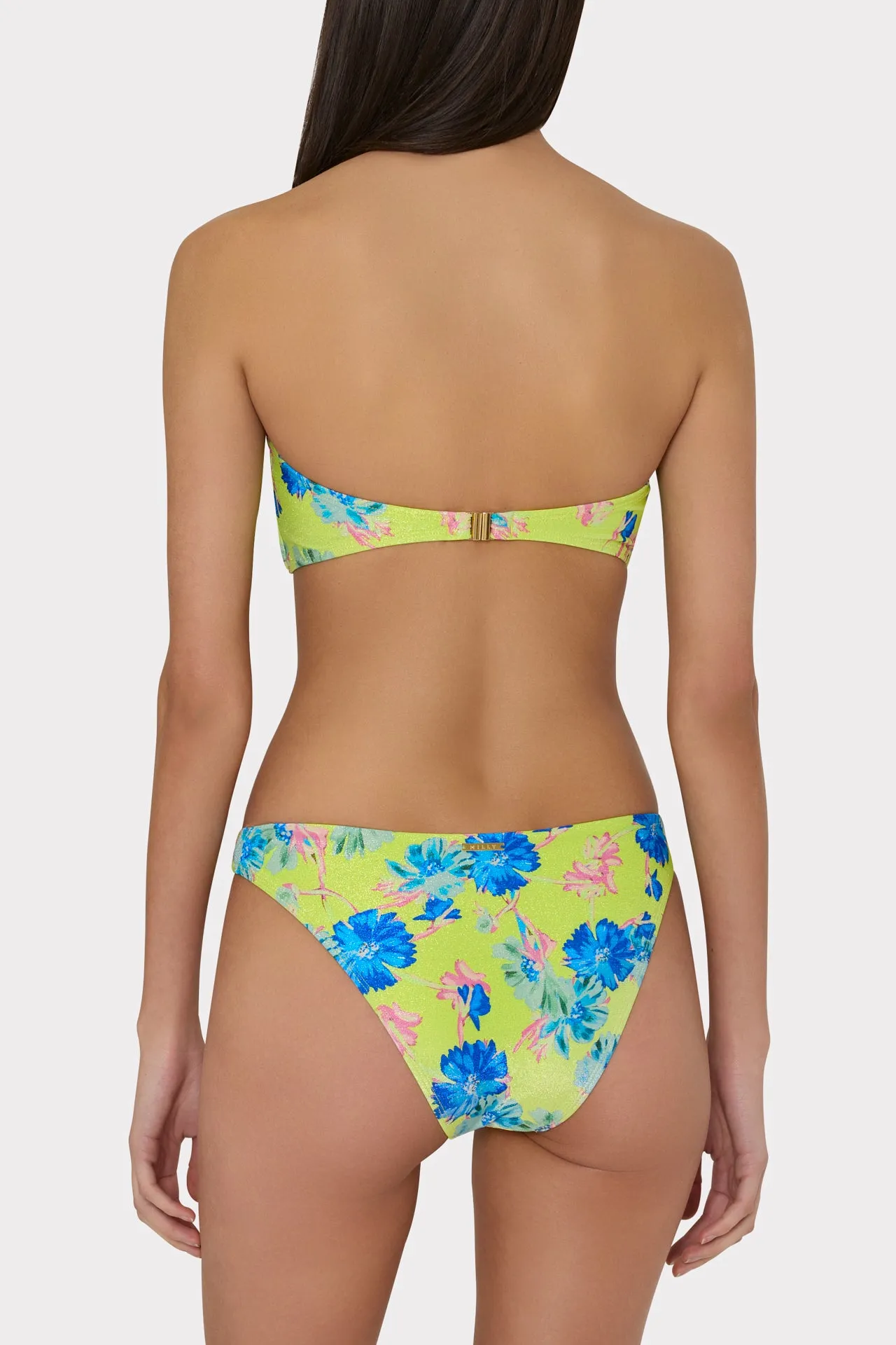 Floating Cosmos Twist Bandeau Top sold by Milly product image thumbnail 3
