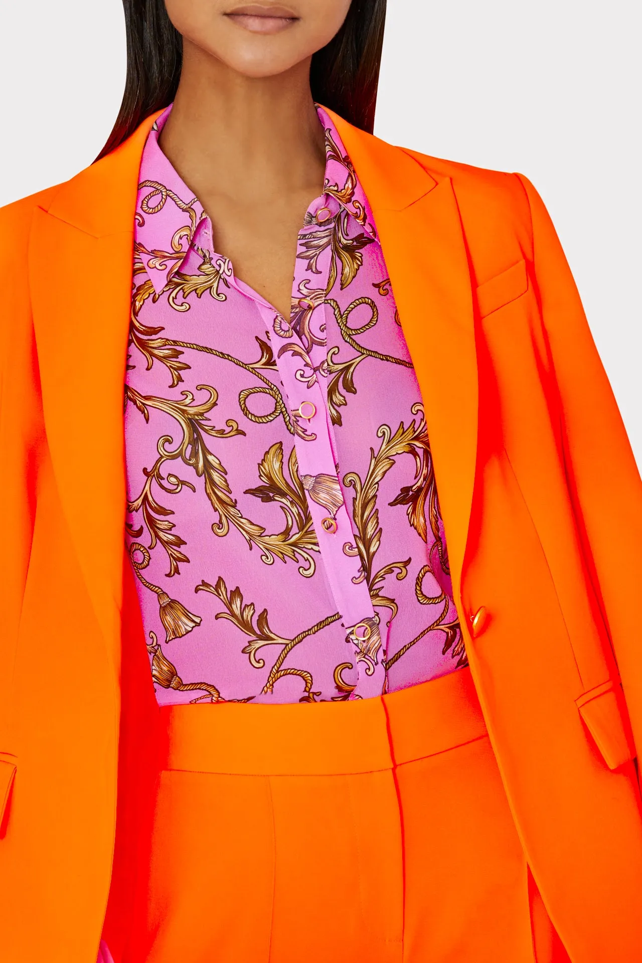 Avery Cady Blazer sold by Milly product image thumbnail 3