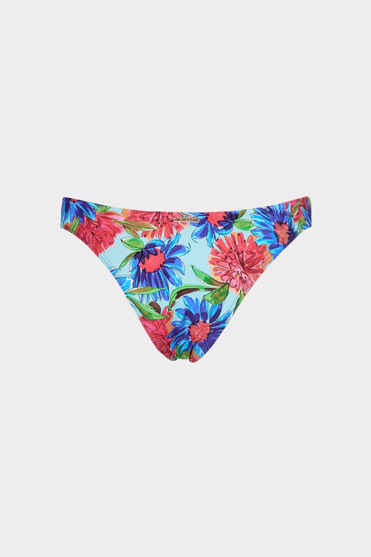 Painted Dahlia Print Bikini Bottom sold by Milly product image thumbnail 4