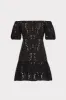 Butterfly Eyelet Off The Shoulder Dress sold by Milly