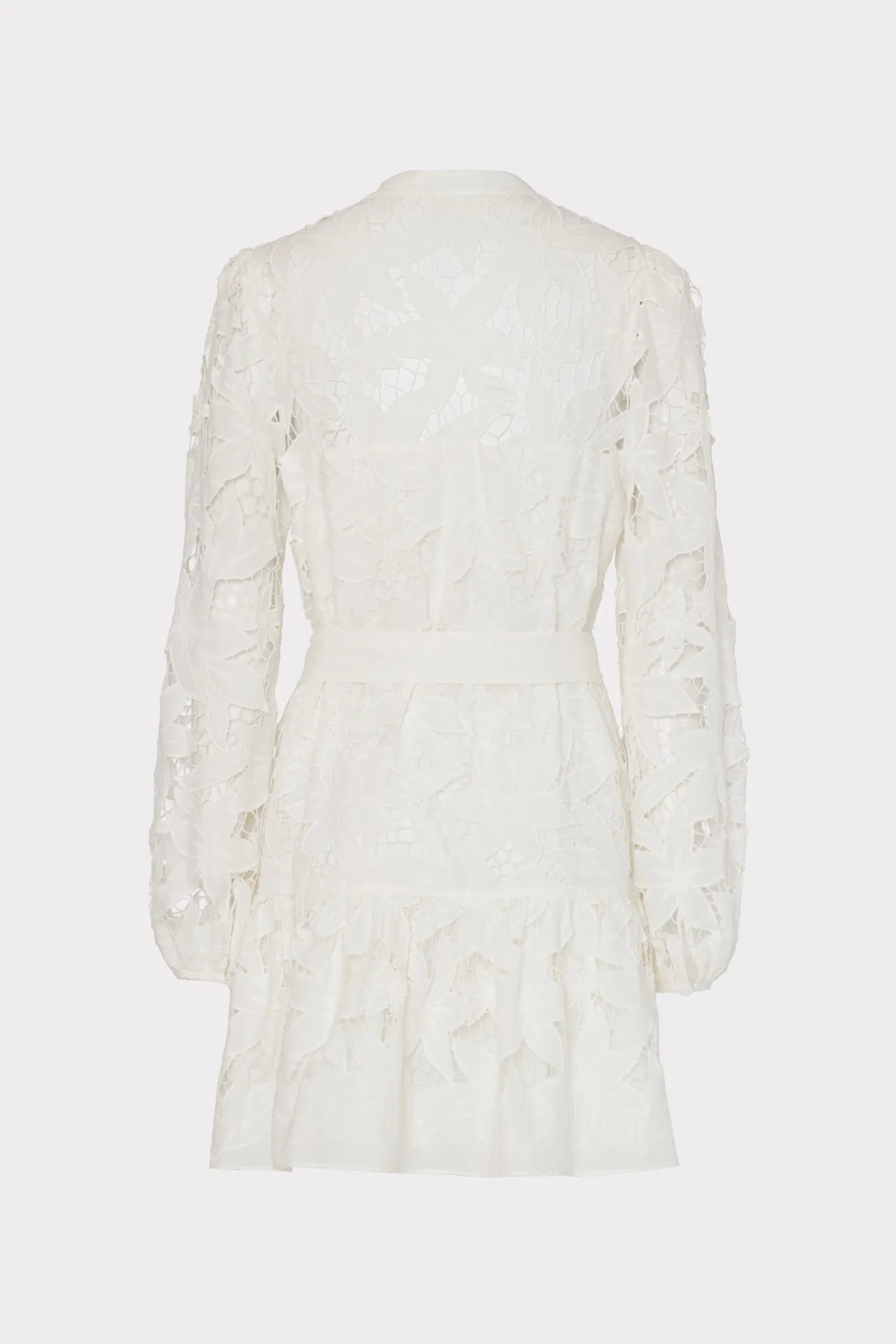 Nellie Floral Embroidered Lace Dress sold by Milly product image thumbnail 4