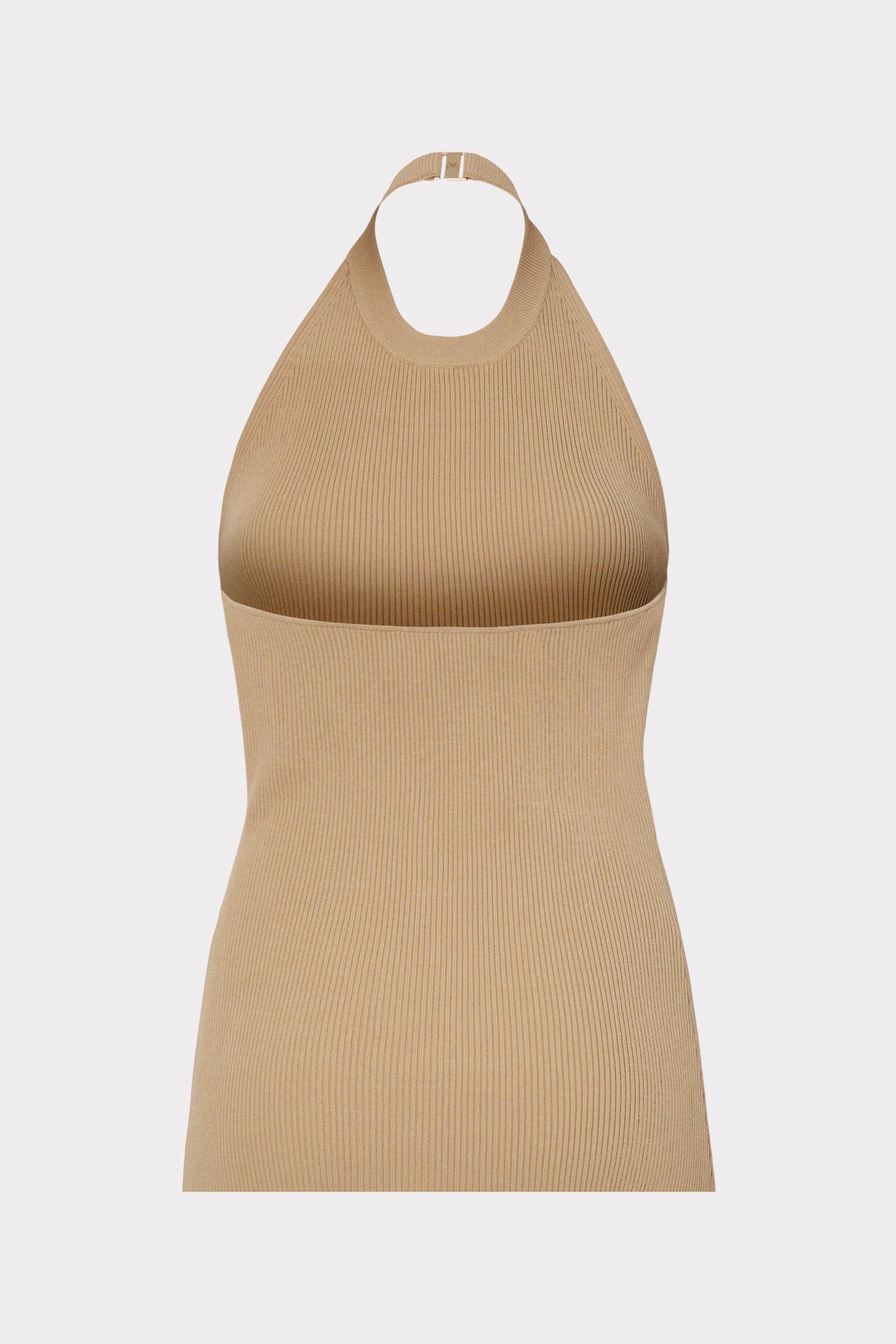 Metal Neck Trim Halter Top sold by Milly product image thumbnail 4