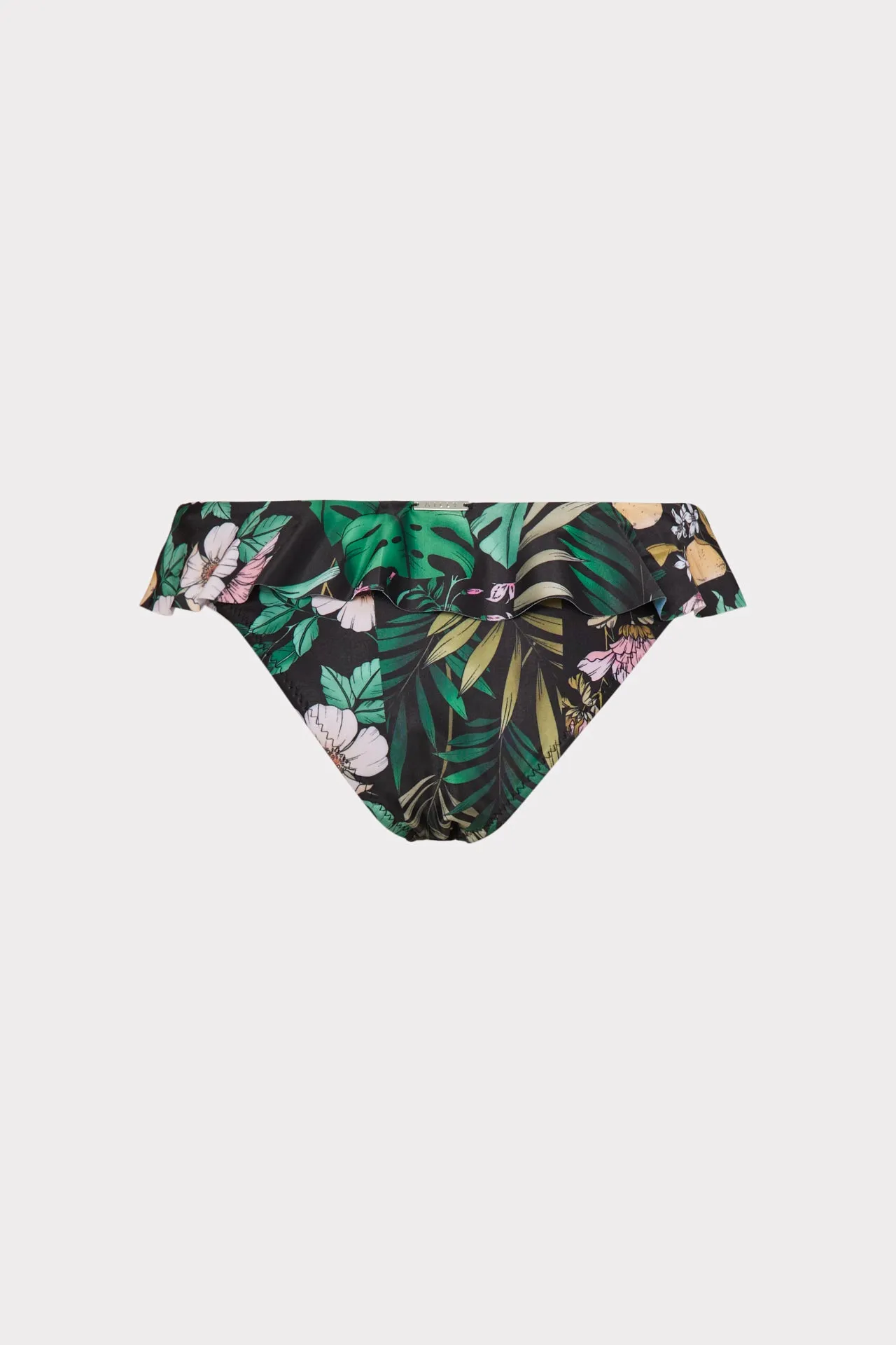 Jungle Tile Michelle Ruffle Bikini Bottom sold by Milly product image thumbnail 4
