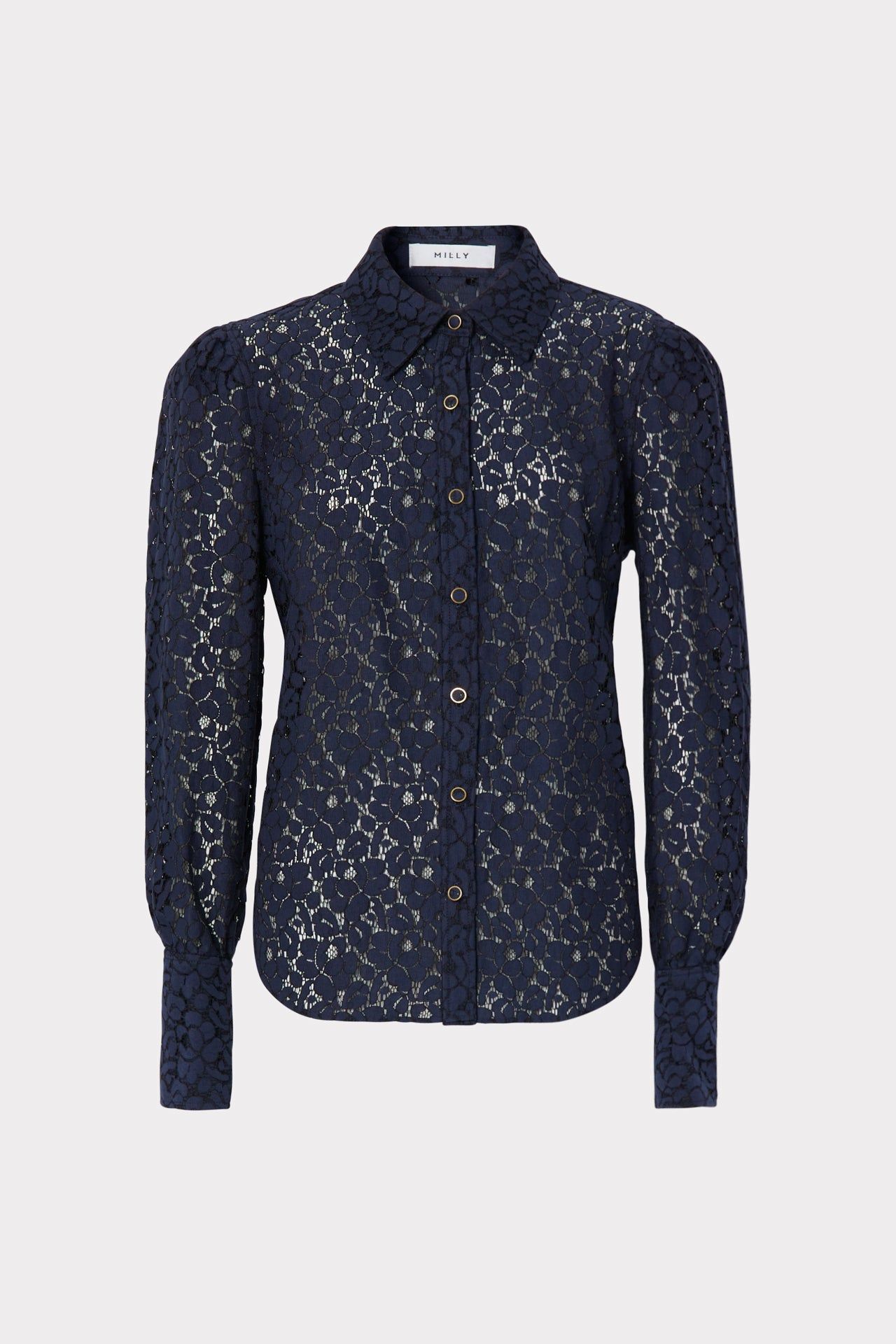 Harlow Cotton Lace Top sold by Milly