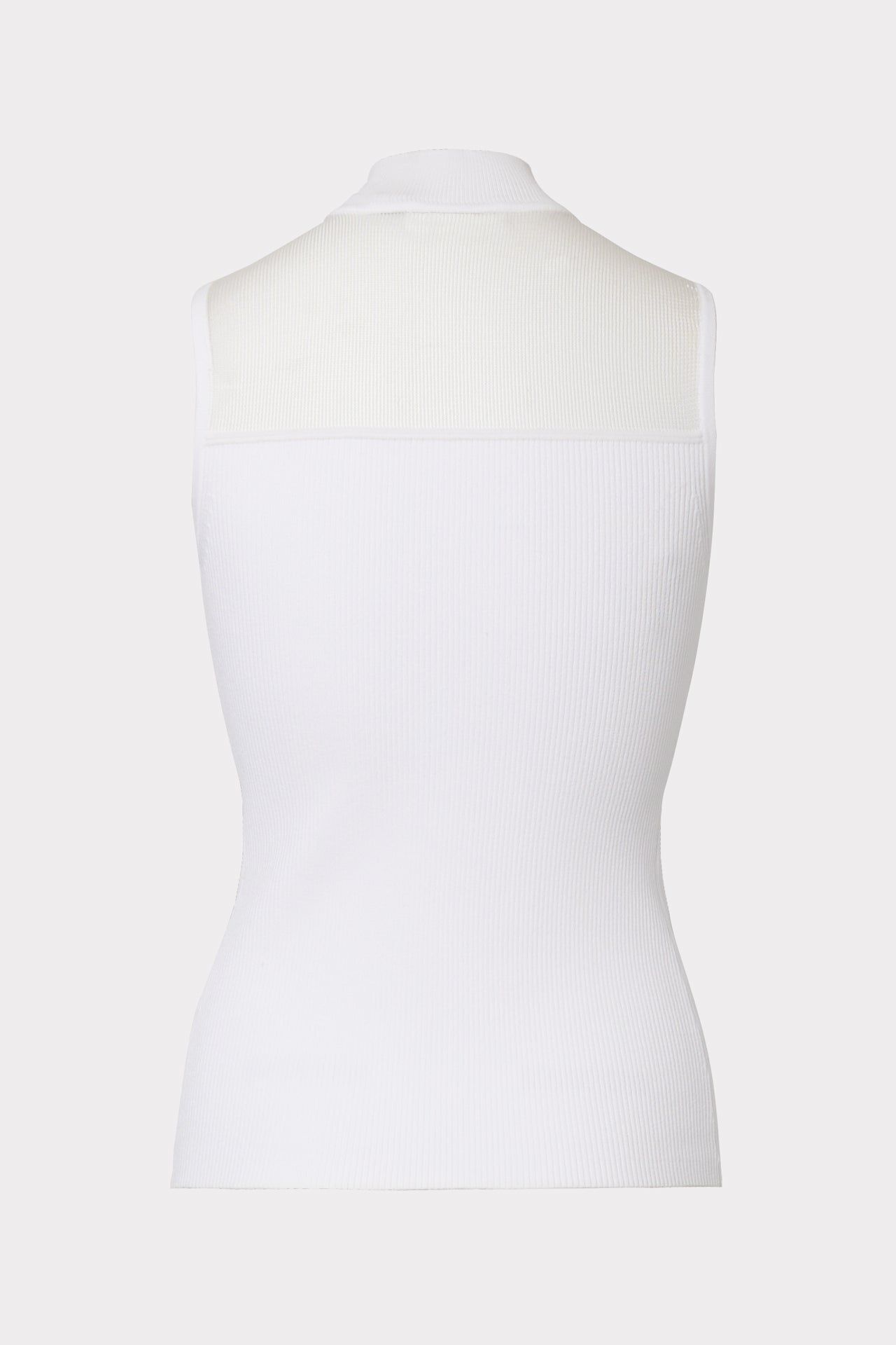 Sheer Yoke Shell sold by Milly product image thumbnail 4