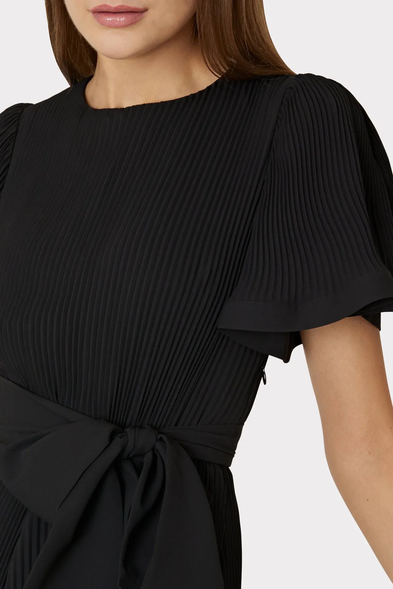 Lumi Pleated Dress sold by Milly product image thumbnail 3