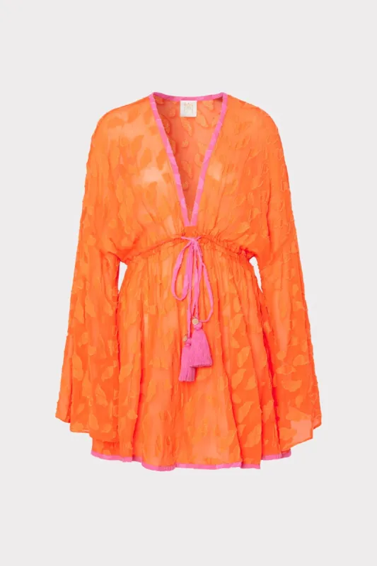 Olympia Lurex Jacquard Dress sold by Milly