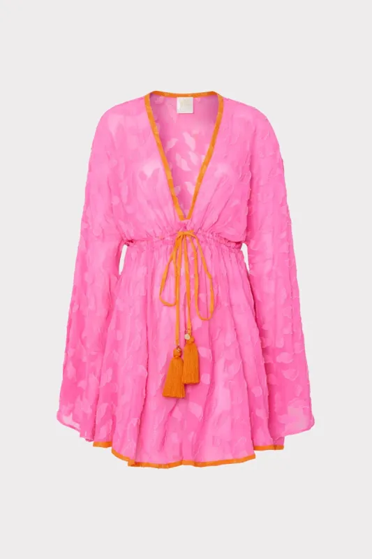 Olympia Lurex Jacquard Dress sold by Milly