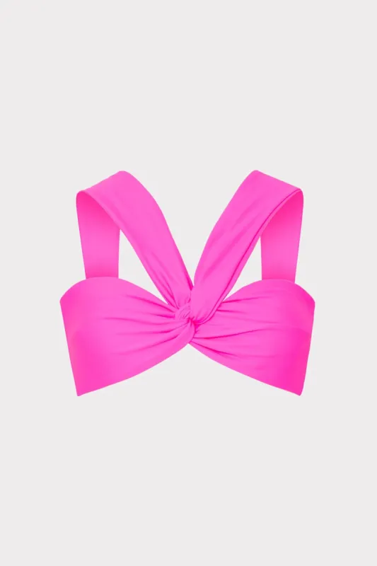 Olivia Solid Bandeau Top sold by Milly