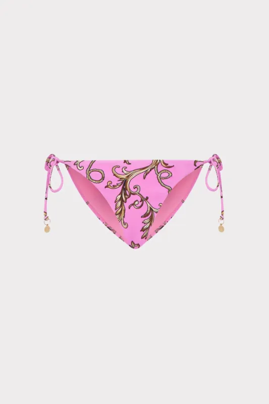 Milly Chain Print Bikini Bottom sold by Milly