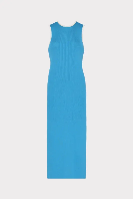 Contrast Color Racer Tank Dress sold by Milly