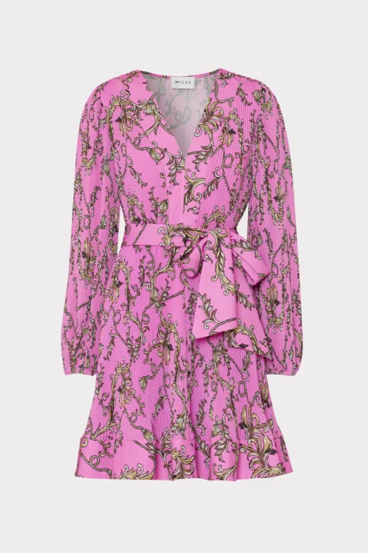 Liv Milly Chain Pleated Dress sold by Milly