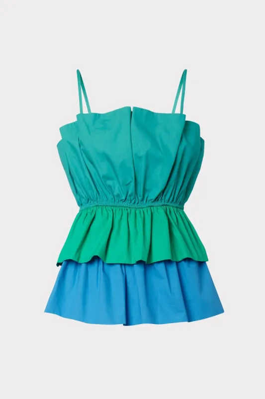 Naomi Poplin Top sold by Milly