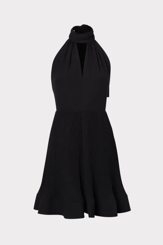 Libby Pleated Mini Dress sold by Milly