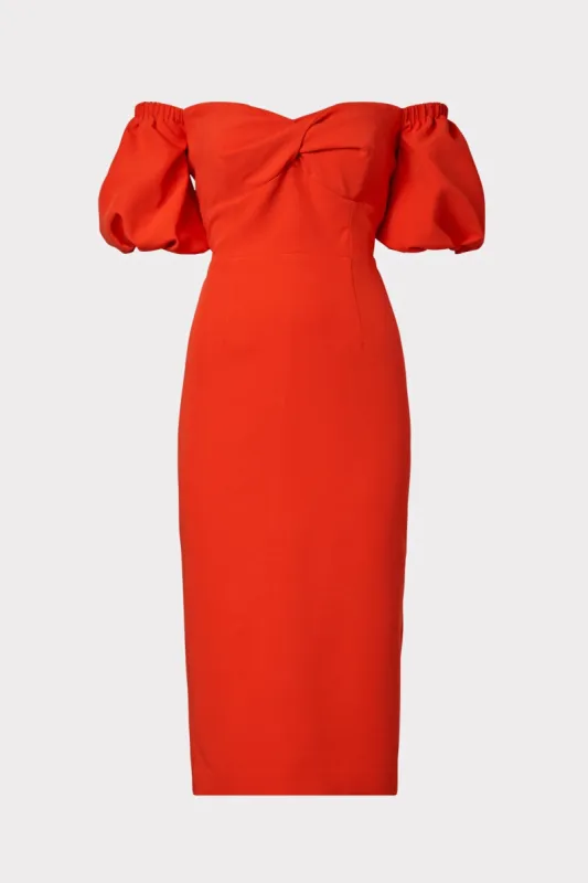 Bria Cady Off The Shoulder Dress sold by Milly