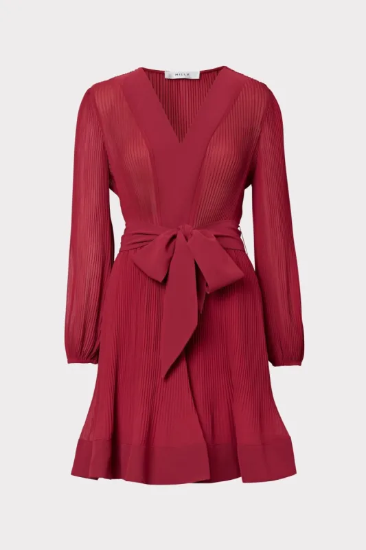 Liv Pleated Dress sold by Milly