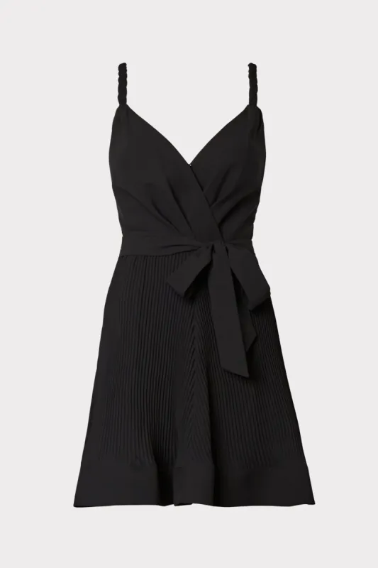 Livy Pleated Mini Dress sold by Milly