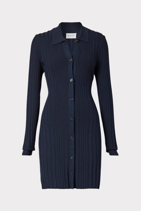 Polo Cardigan Dress sold by Milly