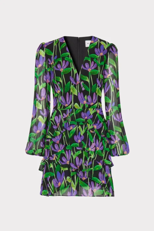 Loren Deco Vine Dress sold by Milly