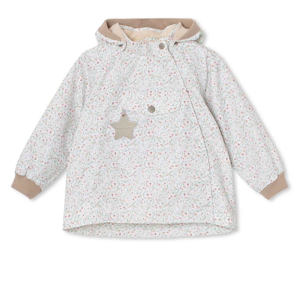 Wai fleece lined printed spring jacket. GRS sold by Mini A Ture