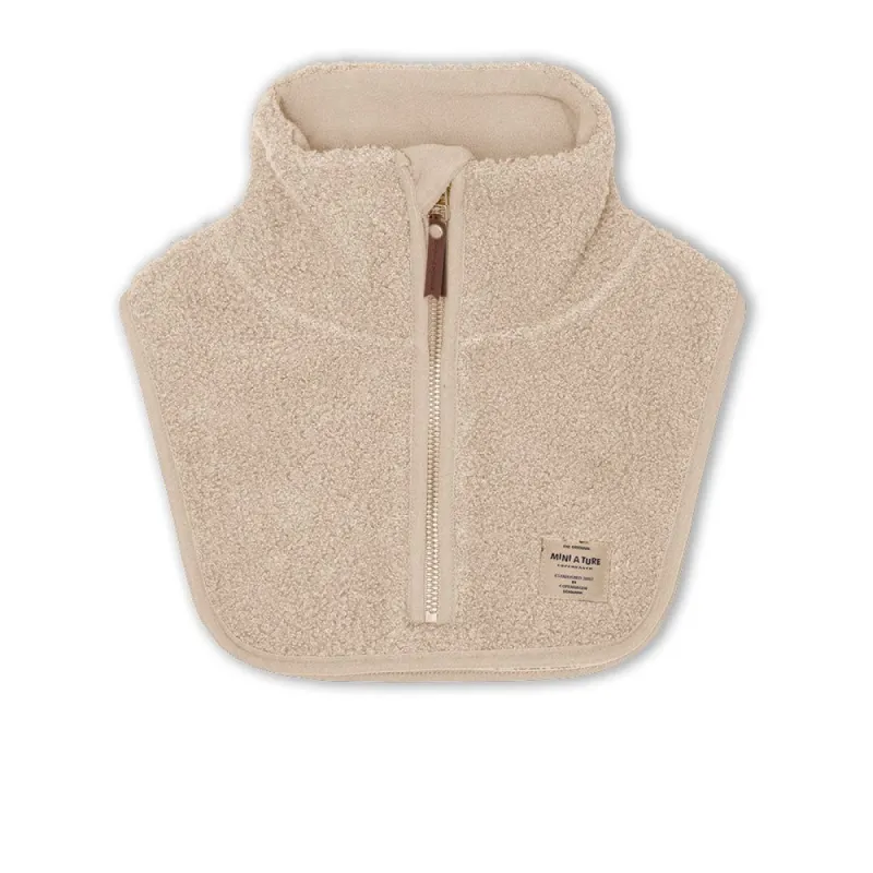 Sam teddyfleece zip neckwarmer. GRS sold by Mini A Ture