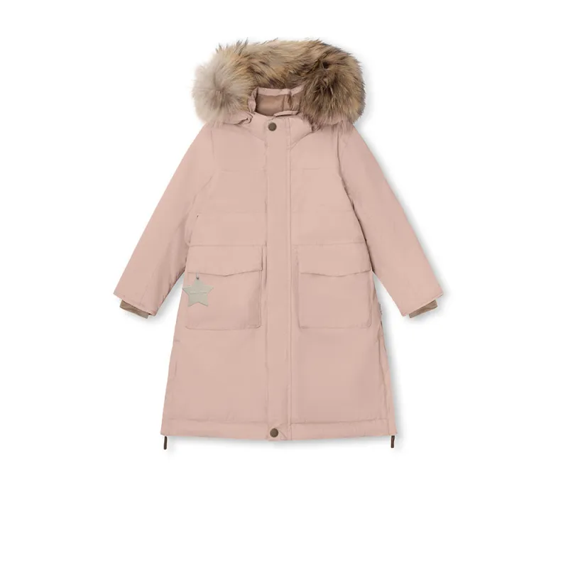 MATVENCASTAIA fleece lined winter jacket fur. GRS sold by Mini A Ture