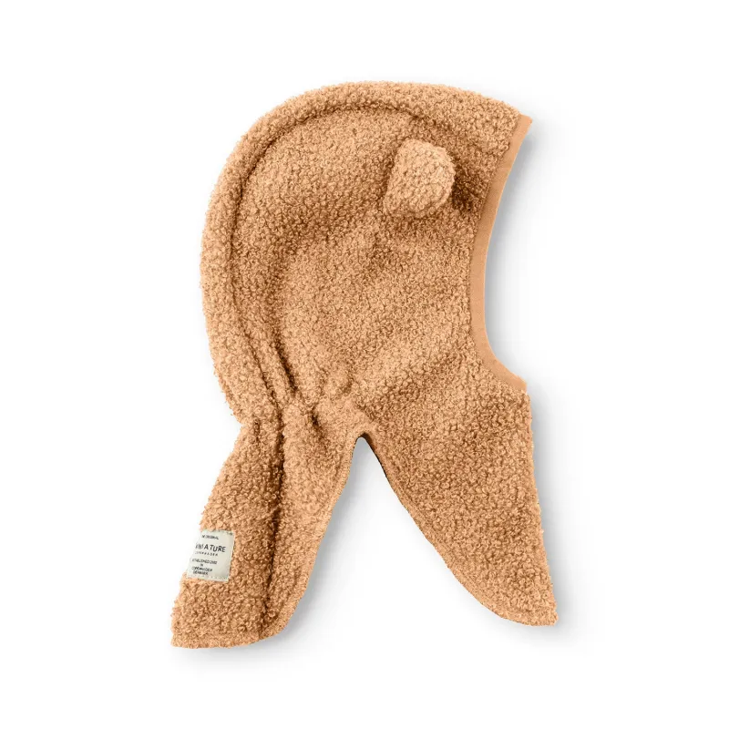 MATJEFFI teddyfleece elephant hood. GRS sold by Mini A Ture