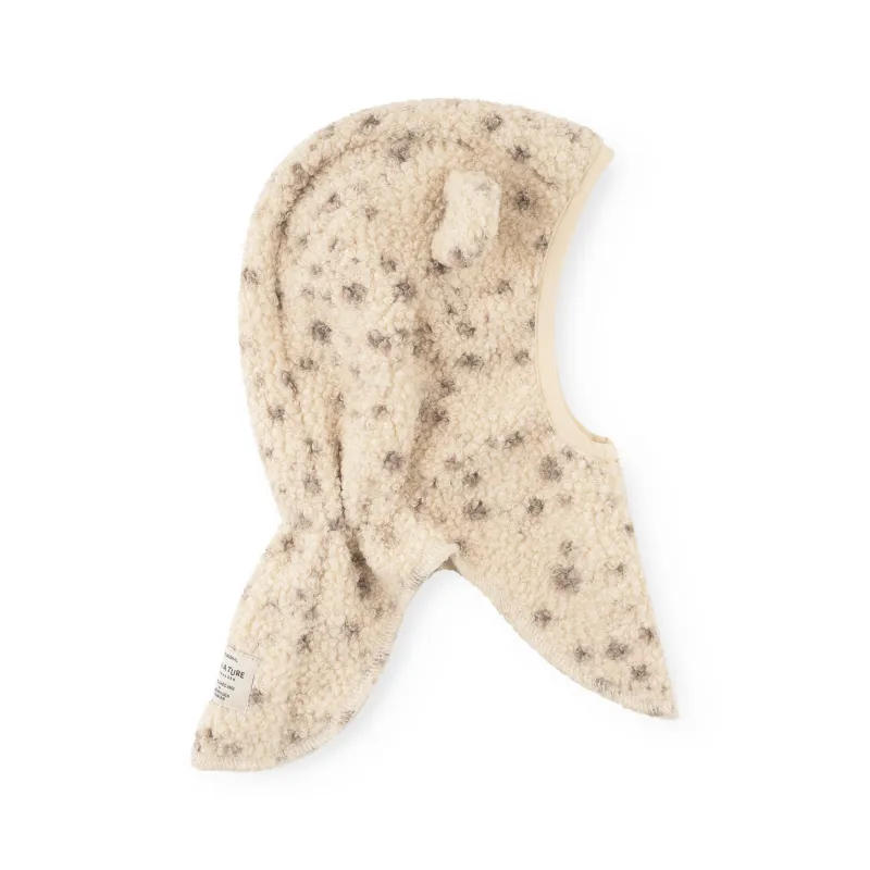 MATJEFFI teddyfleece elephant hood. GRS sold by Mini A Ture