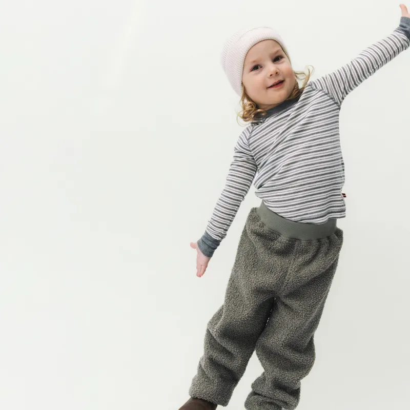 MATVALUR teddyfleece pants. GRS sold by Mini A Ture