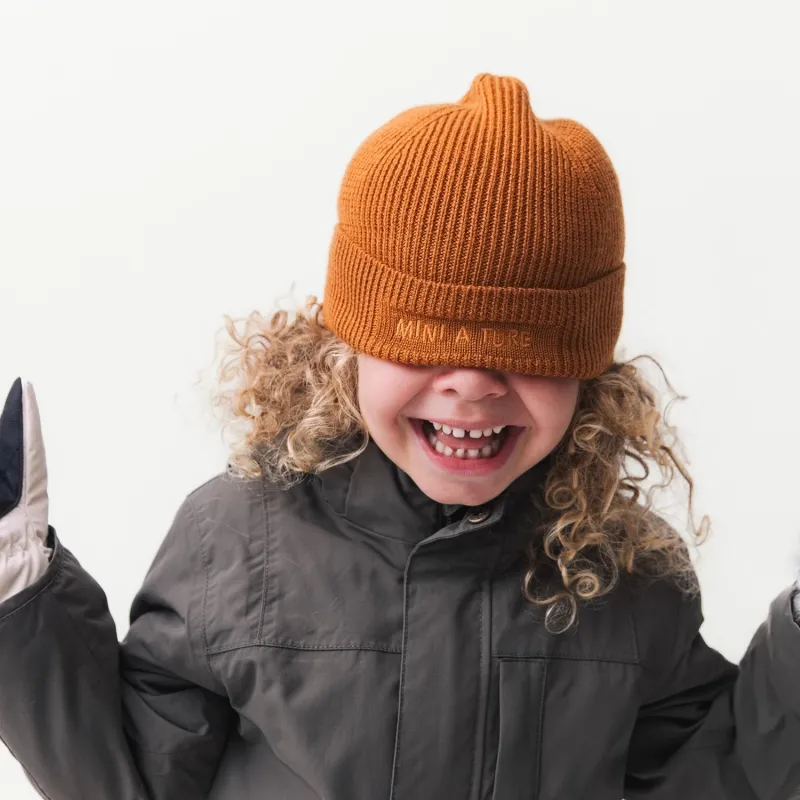 MATBOJE fleece lined beanie. RWS sold by Mini A Ture