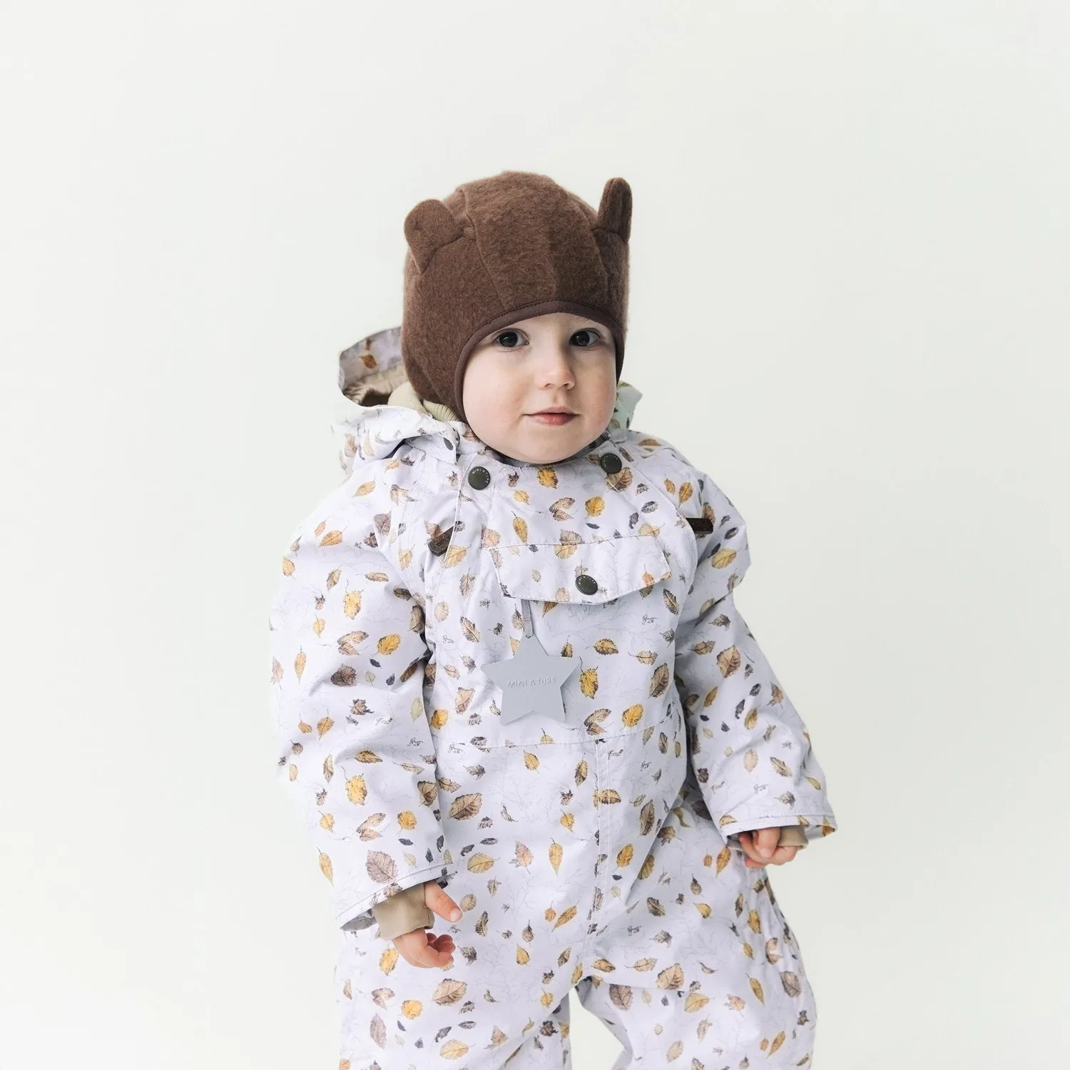 MATJIA wool fleece elephant hood. RWS sold by Mini A Ture product image thumbnail 2