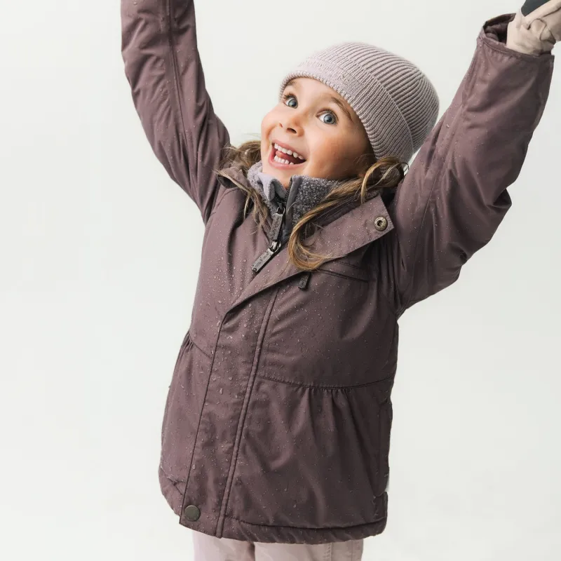 MATBRIDDINE fleece lined winter jacket. GRS sold by Mini A Ture