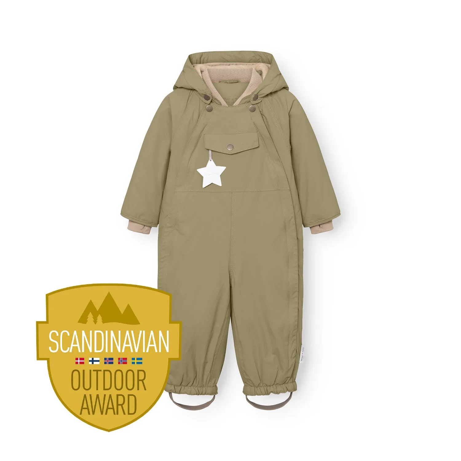 MATWISTI fleece lined snowsuit. GRS sold by Mini A Ture