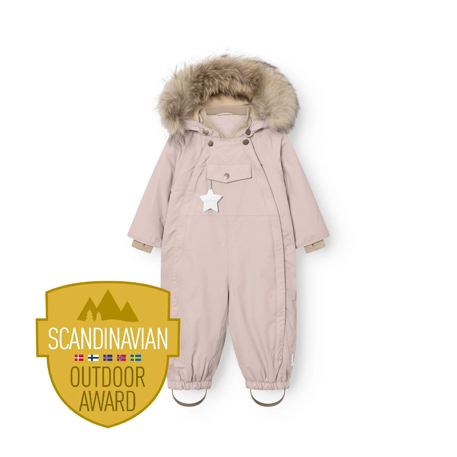 MATWISTI fleece lined snowsuit fur. GRS sold by Mini A Ture