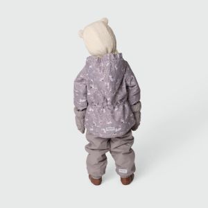 Wang printed fleece lined winter jacket. GRS sold by Mini A Ture